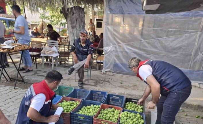 Kuyucak İlek Pazarı’nda denetim ve bilgilendirme