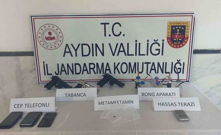 Kuyucak’taki eve uyuşturucu baskını