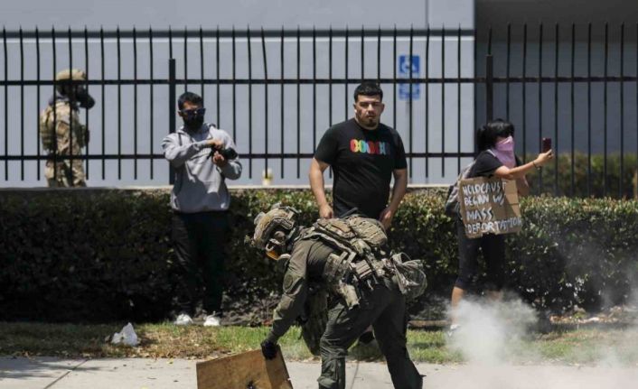 Los Angeles’taki göçmen protestoları şiddetleniyor: 2 bin Ulusal Muhafız görevlendirildi