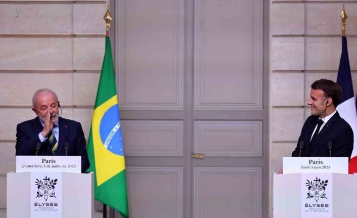 Macron: "İsrail konusunda somut önlemler alıp almayacağımıza önümüzdeki günlerde karar vereceğiz"