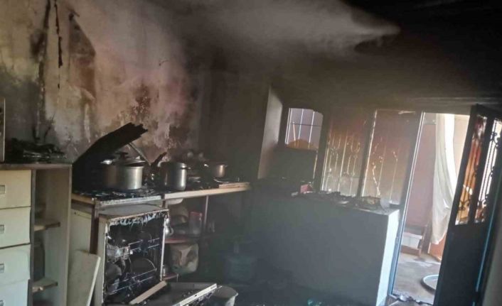 Malatya’da ev yangını