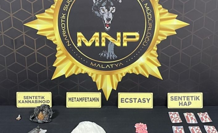 Malatya’da uyuşturucu operasyonu: 4 gözaltı