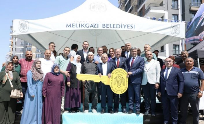 Melikgazi Belediyesi, 120 ailenin hayalini gerçekleştirdi