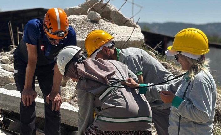Merkezefendi Belediyesi Arama Kurtarma Ekibi afetlere karşı hazır