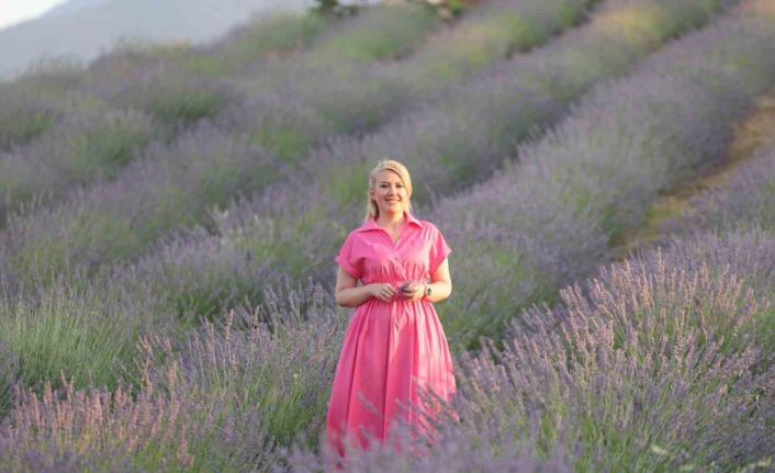 Merkezefendi’nin lavanta bahçesi ziyaretçilerini bekliyor