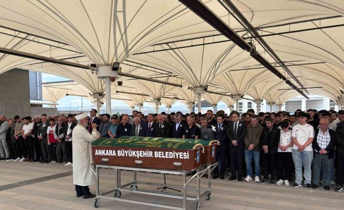 Mersin’de boğularak hayatını kaybeden Mehmet Erdem Akdeniz Ankara’da toprağa verildi