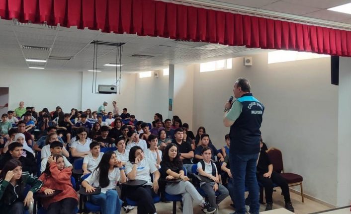 Mersin’de çocuklara güvenlik ve bilinçlendirme eğitimi