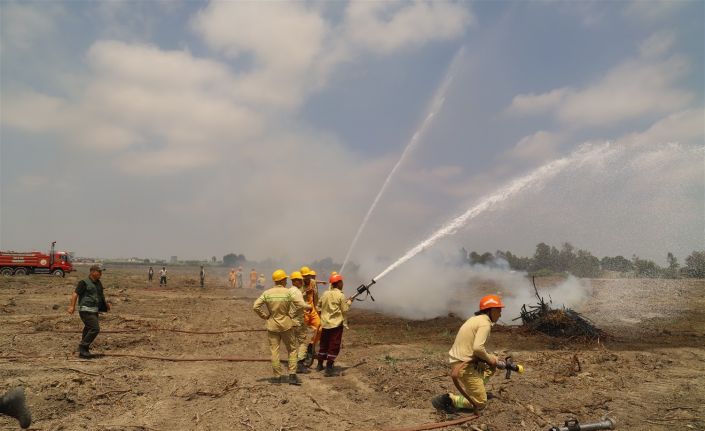Mersin’de Orman Yangınlarına Karşı İşbaşı Eğitimleri tamamlandı