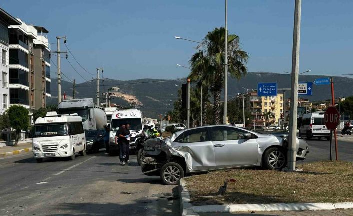Milas’ta trafik kazası: 1 yaralı