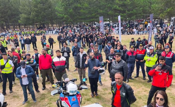 Motosiklet tutkunları Kütahya’da buluştu