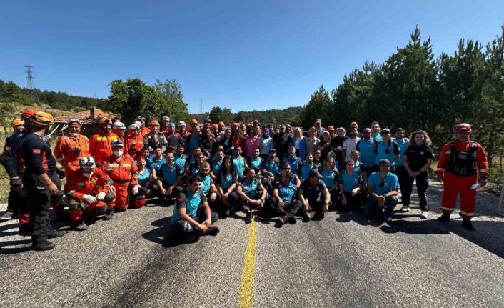 Muğla’da gerçeği aratmayan deprem tatbikatı