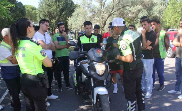 Muğla’da trafik güvenliği için "KASKOM" projesi geniş katılımla devam ediyor