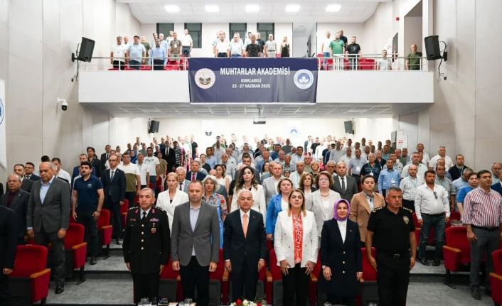 "Muhtarlar Akademisi" Kırklareli’nde başladı