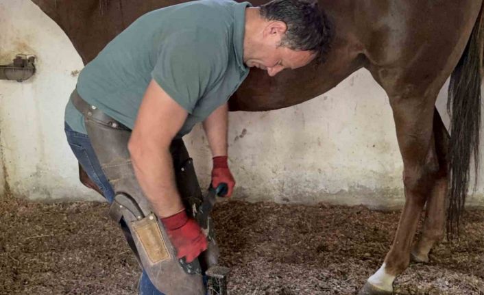 Nalbantlık yok olmasın diye direniyor