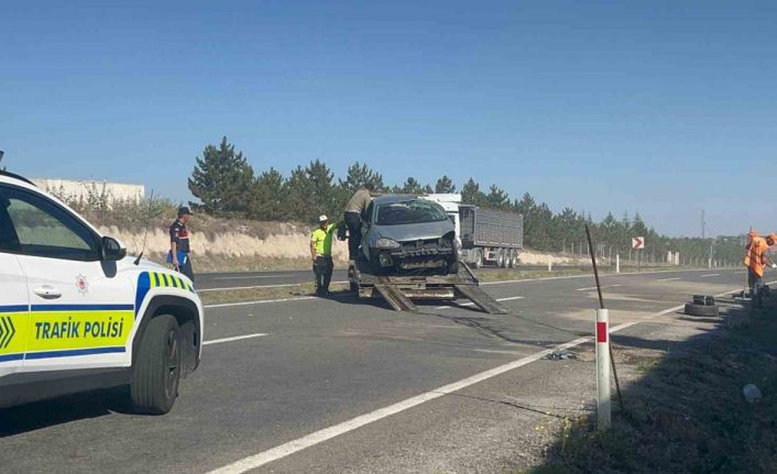 Nevşehir’de otomobil takla attı: Anne öldü, bebeği yaralandı
