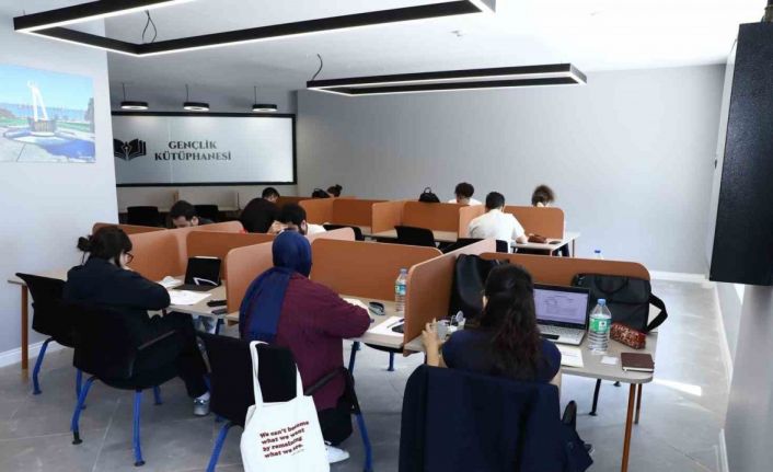 Ordu Gençlik Kütüphanesi, YKS öncesi öğrencilerin kamp merkezi oldu