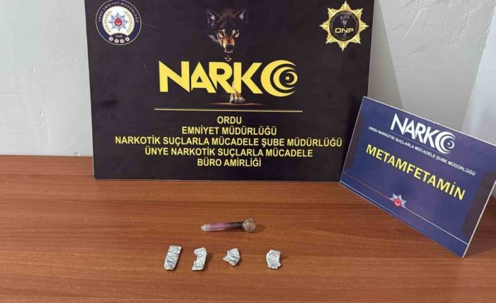 Ordu’da uyuşturucu operasyonlarında 1 tutuklama