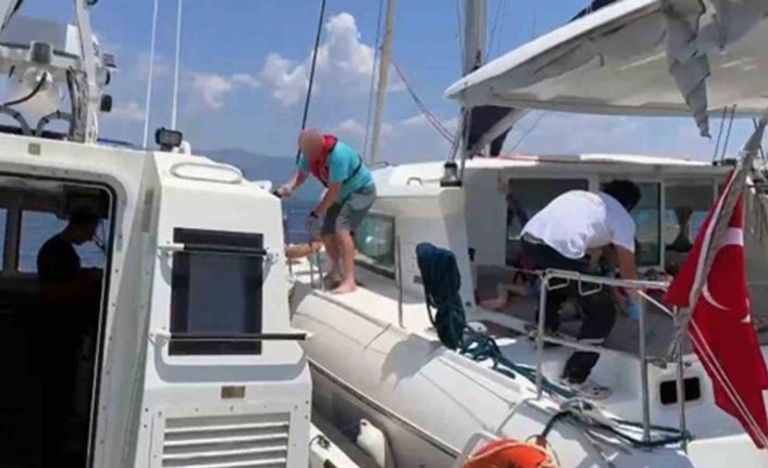 Özel teknede rahatsızlanan çocuk için tıbbi tahliye