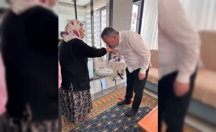 Pursaklar Belediye Başkanı Çetin’den şehit ailelerine ziyaret