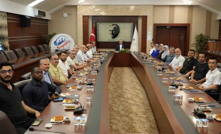 Rektör Kırışık, sivil toplum kuruluşlarıyla bir araya geldi