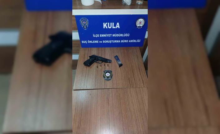 Ruhsatsız ses tabancasıyla yakalanan şahsa para cezası