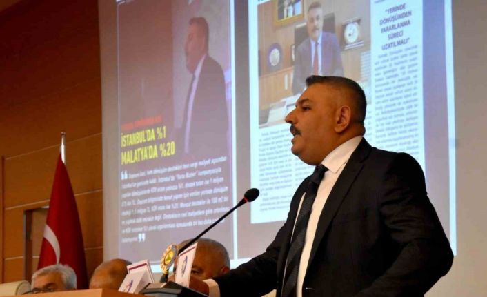 Sadıkoğlu: "Bu şehir 16 ay imar bekledi, yerinde dönüşüm süresi uzatılmalıdır"