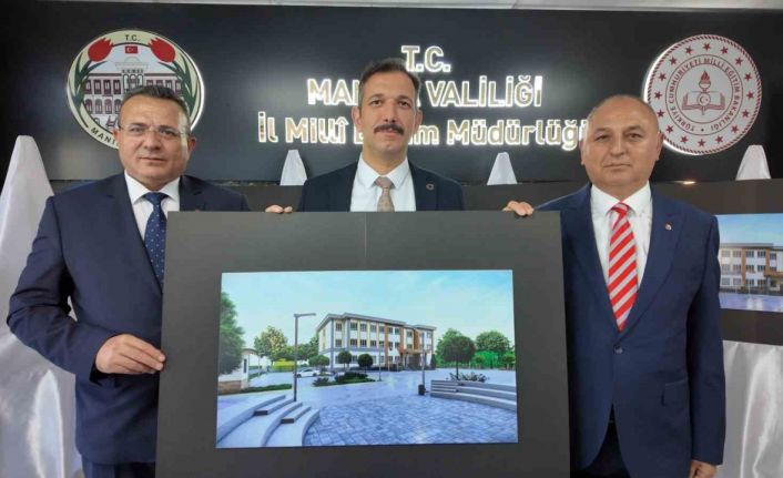 Salihli’ye modern bir okul daha kazandırılıyor