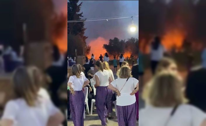 Şalvar gecesi zehir oldu...Havai fişekler köyü yakıyordu