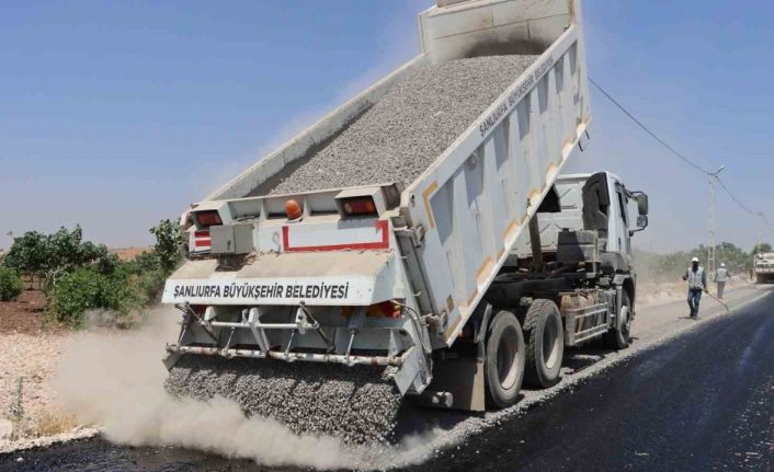 Şanlıurfa’da kırsal yollar yenileniyor