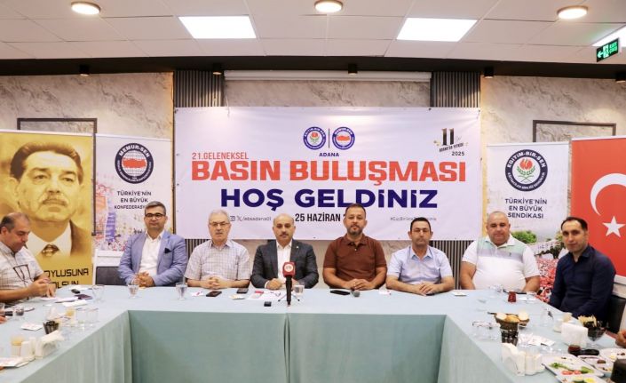 Sarıgeçili: "Adana olarak lider duruşumuzu ve öncü çalışmalarımızı sürdürüyoruz"