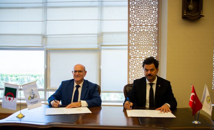 Selçuk Üniversitesi ile Oum El Bouaghı Üniversitesi arasında iş birliği