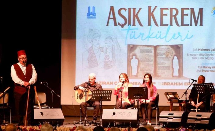 Âşık Kerem türküleri mest etti