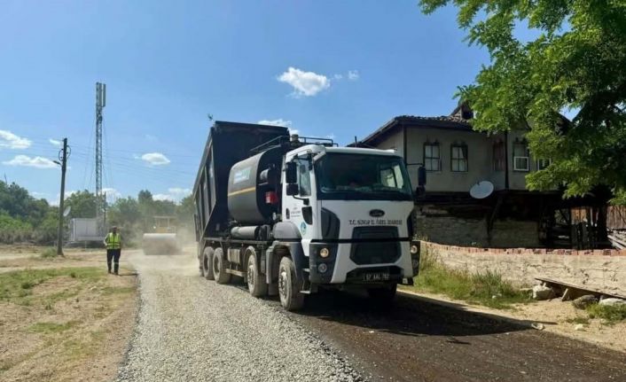 Sinop’ta asfalt sezonu başladı