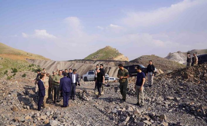 Şırnak Valisi Ekici’den Cudi Dağı’nda inceleme