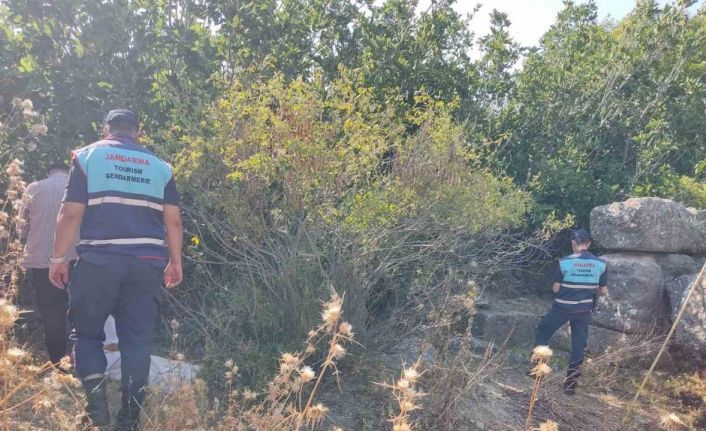 Sit alanında ilek toplarken yakalandılar