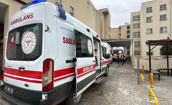 Siverek’te çift taraflı trafik kazası: 7 yaralı