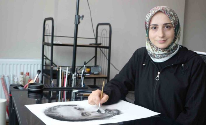 Sosyal medyadan görerek çizdikleri hayran bırakıyor