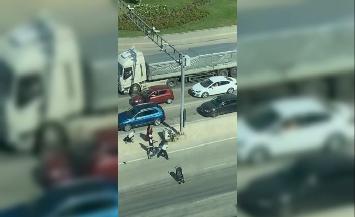 Sözde bebekli dilenciler mıntıka kavgasına tutuştu, foyaları ortaya çıktı