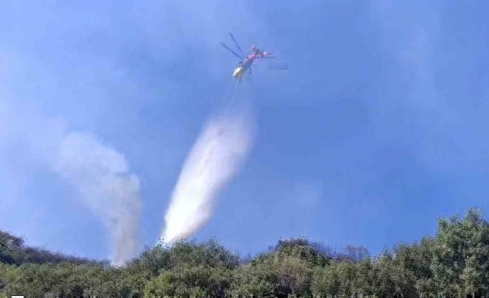 Sultanhisar yangını kontrol altına alındı