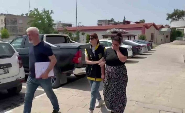 Tanınmamak için çarşafa girip hırsızlık yapan kadın tutuklandı