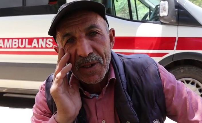 Taş ocağında yaşanan göçükte madende bulunan işçi o onları anlattı