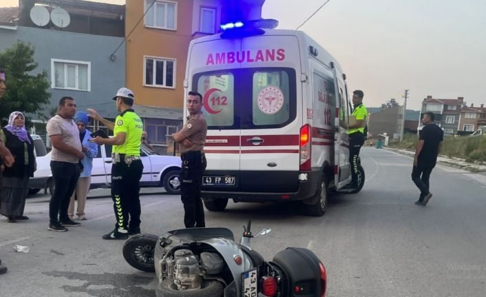 Tavşanlı’da trafik kazası: 1 yaralı