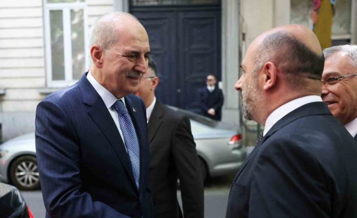 TBMM Başkanı Kurtulmuş, Belçika Diyanet Vakfı’nı ziyaret etti