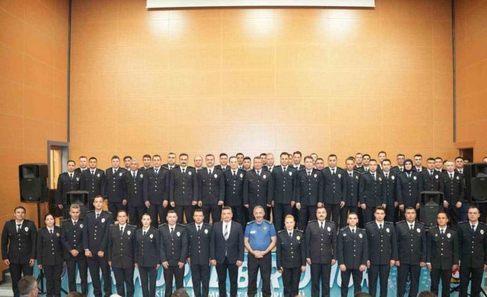 Tekirdağ Emniyet Müdürlüğü’nde terfi ve tayin heyecanı