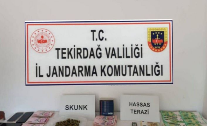 Tekirdağ’da jandarmadan uyuşturucuya darbe: 6 şüpheliye işlem