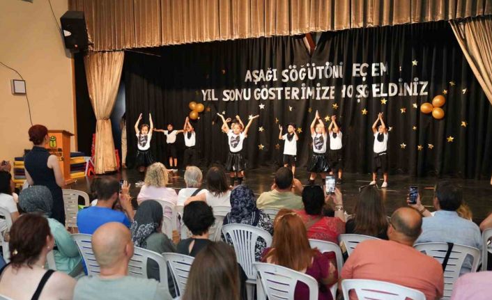 Tepebaşı miniklerinin mezuniyet sevindi