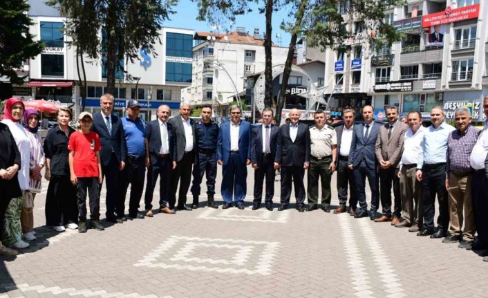 Terme’de kent bayramlaşması