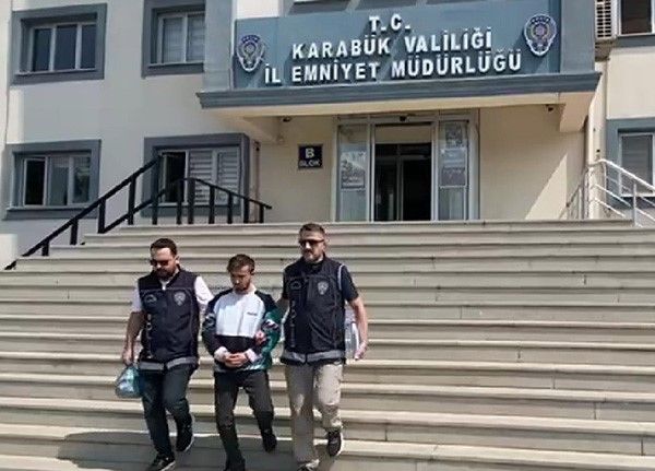 Tır dorselerini yaktığı belirlenen zanlı yakalandı