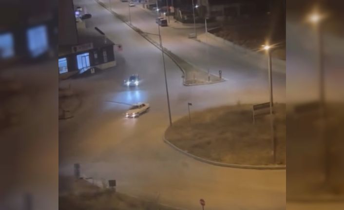 Tofaş araç ile drift attı