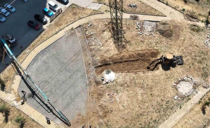 Tokat Belediyesi’nden Topçam Mahallesine yeni yaşam alanı